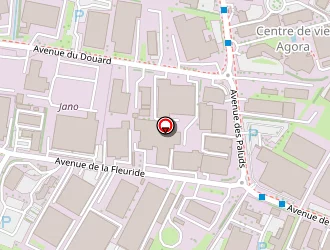 Carte de Olympic Location à Aubagne