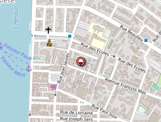 Carte de Chez Nine Mavira à Agde