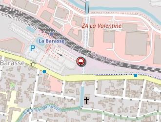 Carte de Cecchini à Marseille