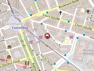 Carte de Damart à Marseille