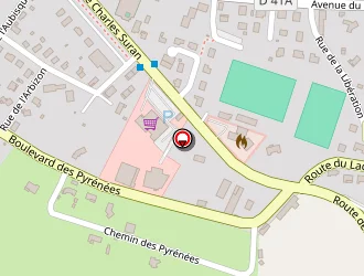 Carte de Stade Municipal Charles Suran à Boulogne-sur-gesse