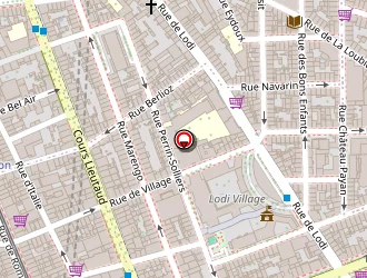 Carte de Cote Fleurs 6eme à Marseille