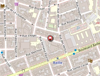 Carte de L'apostrophe à Marseille