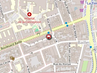 Carte de Bar Le Troquet à Marseille