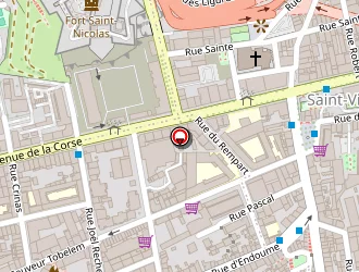 Carte de Diane Consulting à Marseille