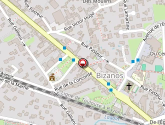 Carte de Gaillard Jean-françois à Bizanos