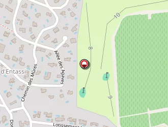 Carte de Les Mures Mures à Grimaud