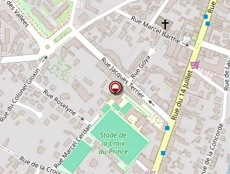 Carte de Chabat-anglade à Pau