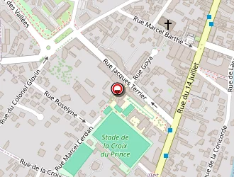 Carte de Café Du Stade à Pau