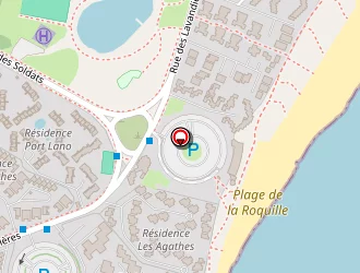 Carte de Delon Rémy à Agde