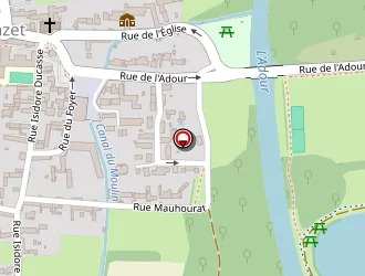 Carte de Karine Coiff à Bazet