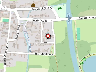 Carte de Carron Eleck à Bazet