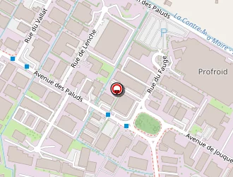 Carte de Meditex à Aubagne