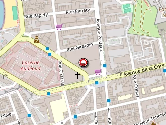 Carte de Ecole Saint Georges à Marseille