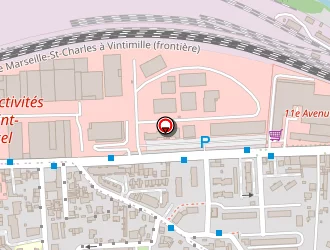 Carte de Petit Gas Robert à Marseille