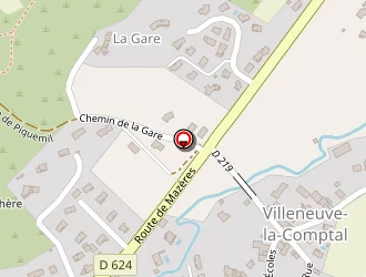 Carte de Gulbierz Eric à Villeneuve-la-comptal