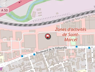 Carte de Art Studio Diffusion à Marseille