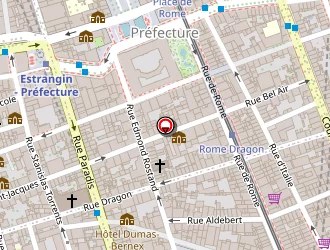 Carte de Central 13 Store à Marseille