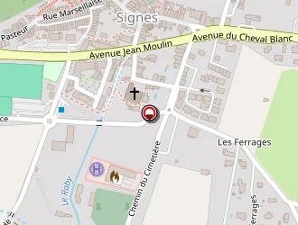 Carte de Palazzolo à Signes