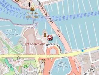 Carte de Pôle Emploi Marseille-pharo à Marseille