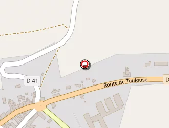 Carte de Le Rond Point à Boulogne-sur-gesse