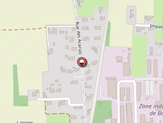 Carte de Ilaina à Bazet