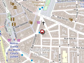 Carte de Immobiliere Vallette à Marseille