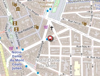 Carte de Espace Rénovation à Marseille