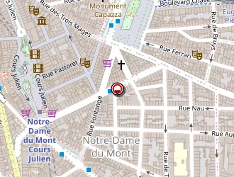 Carte de Moine Malika à Marseille