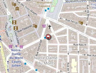 Carte de Nicolas Frédéric à Marseille