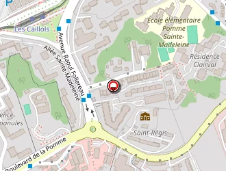 Carte de G.2.a. Ambulances à Marseille