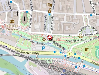 Carte de Sncf (services Techniques Et Administratifs) à Pau