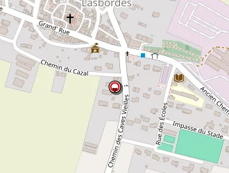 Carte de Ecole à Lasbordes