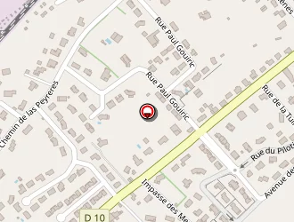 Carte de Moulin Robert à Carbonne