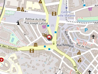 Carte de La Volute à Aubagne