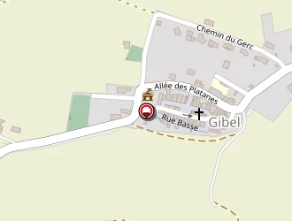 Carte de Boulodrome à Gibel