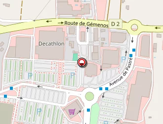 Carte de Leroy Merlin à Aubagne