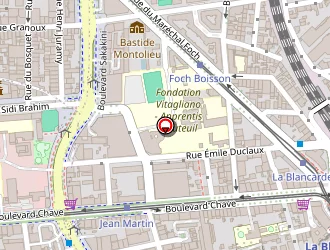 Carte de Rénovation Du Camas à Marseille