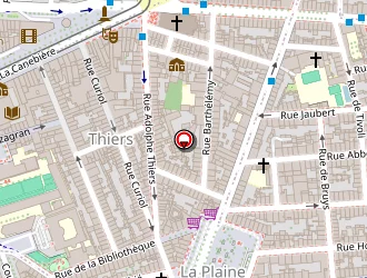 Carte de Balou Crèche à Marseille