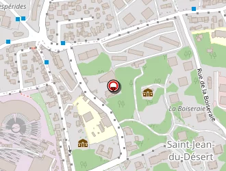 Carte de La Palmeraie à Marseille