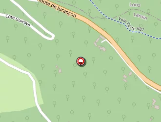 Carte de Antarac à Laroin