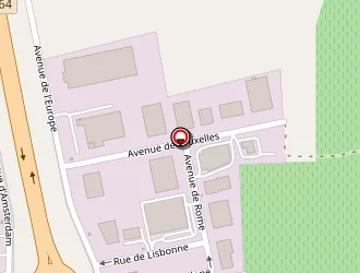 Carte de Rli Les Sablières à Vendres