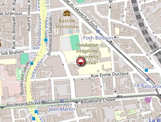 Carte de Moto Services à Marseille