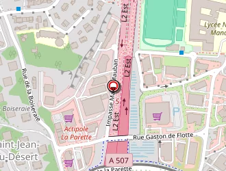 Carte de Olympic Ambulance à Marseille