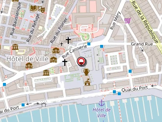 Carte de Hôtel Bellevue à Marseille