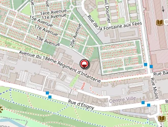 Carte de Abelia Coiffure à Pau