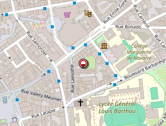 Carte de E Pedarredaix à Pau