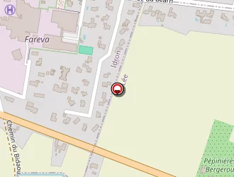 Carte de Mercier à Idron