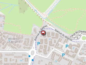 Carte de Cap Bo-se à Agde