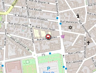 Carte de Le Mandragot à Pau